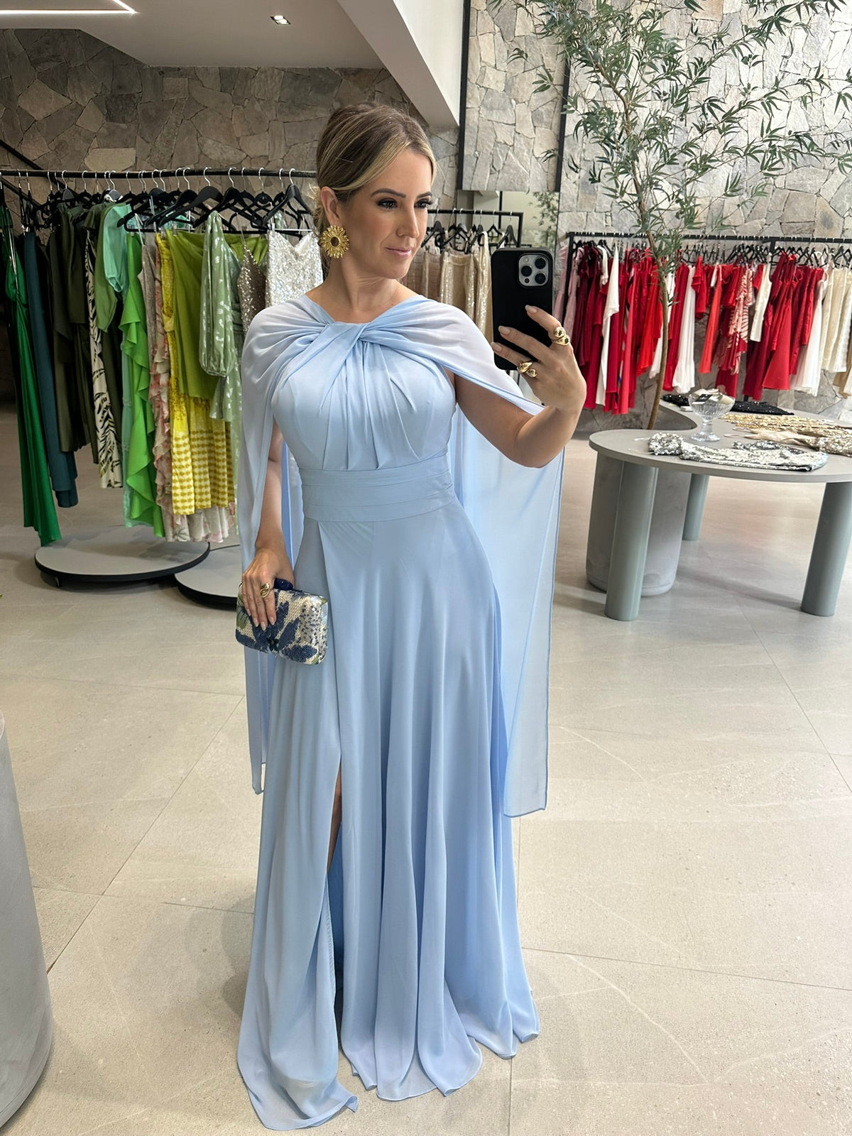 Vestido Capa Removível